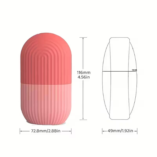 MOLDE MASAJEADOR FACIAL DE HIELO