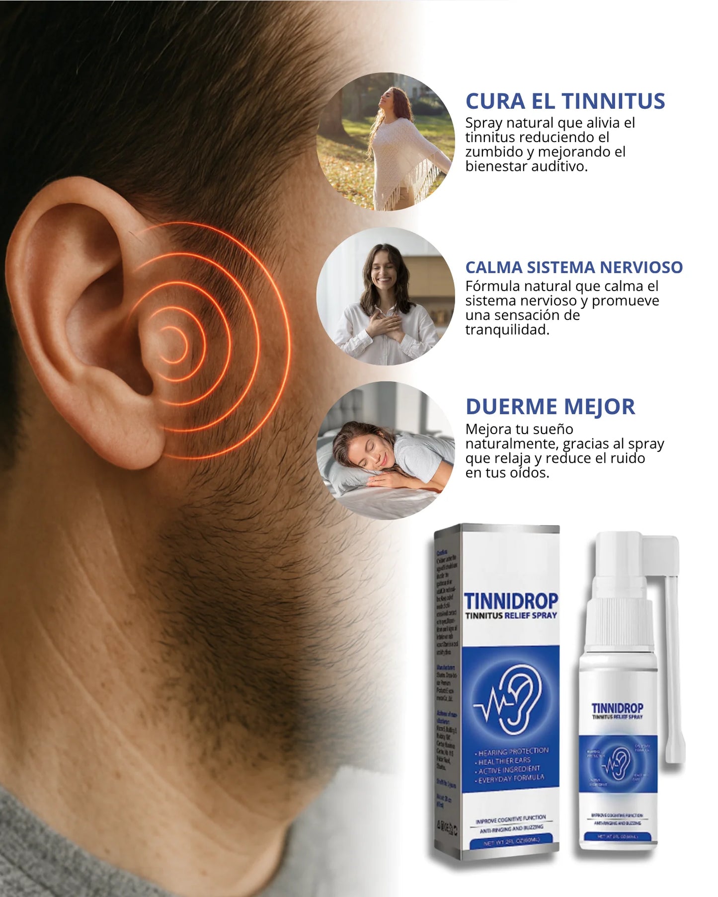 💧👂 TINNIDROP – SPRAY AUDITIVO